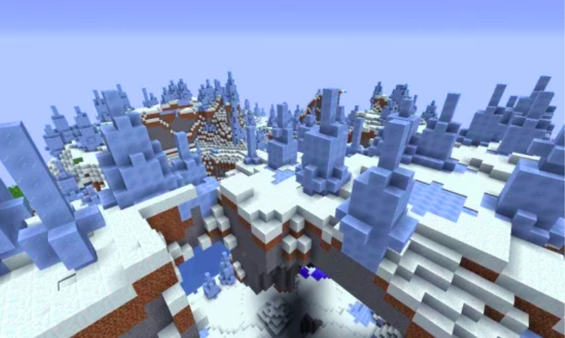 Ice spikes biome 1.12 seed