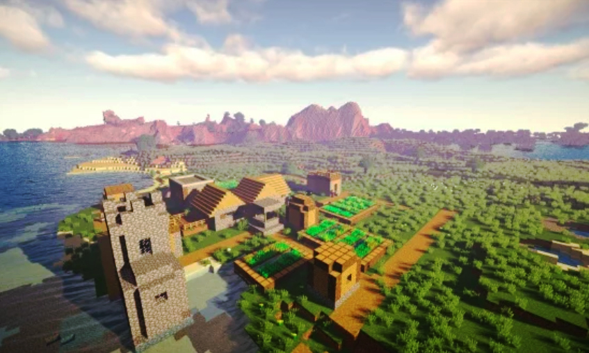Minecraft Village 1.1 Seed