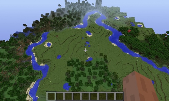 A Great Natural River Minecraft Seeds