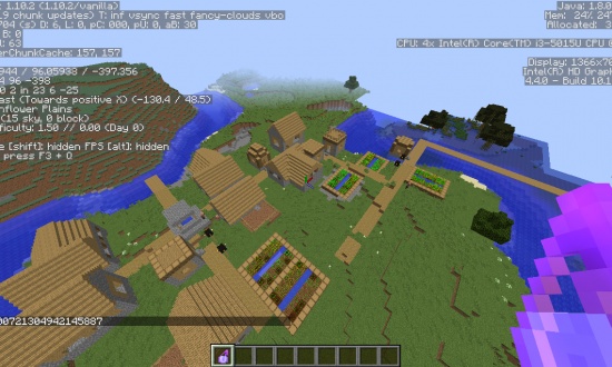 Village Near A Swamp Minecraft Seeds