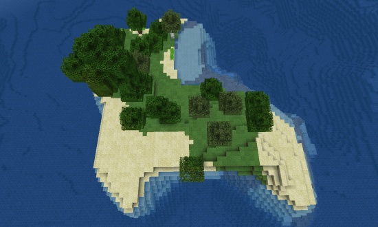 Suministro Cubeta Abandonado Top 5 Survival Island Seeds - Minecraft-Seeds.net