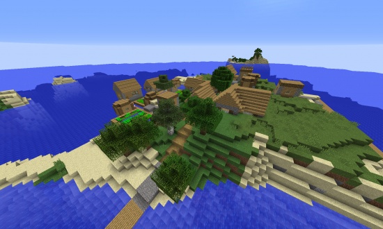 Island Village Minecraft Seeds