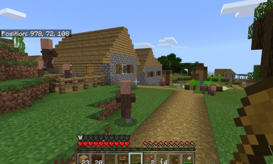 Prerelease 1.9.2 Village Buildings Minecraft Map