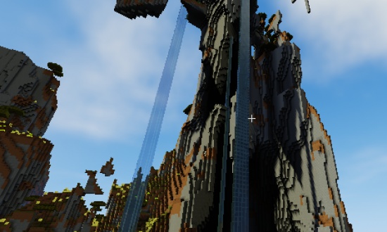 Huge Mountain near spawn! - Minecraft Seeds