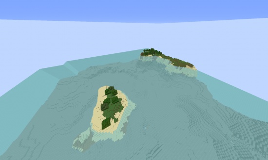A cute little survival island - Minecraft Seeds