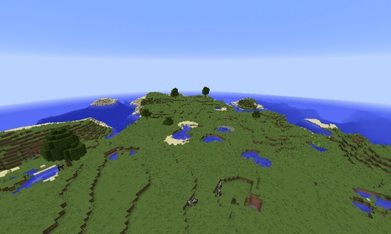 Large Survival Island - Minecraft Seeds